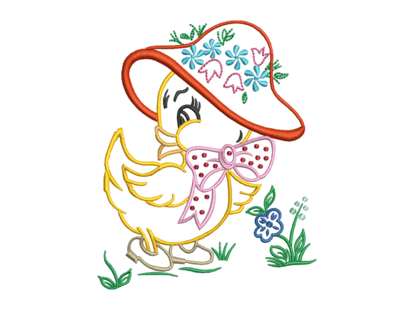 Floral Hat Chick Embroidery: A Seller’s Review