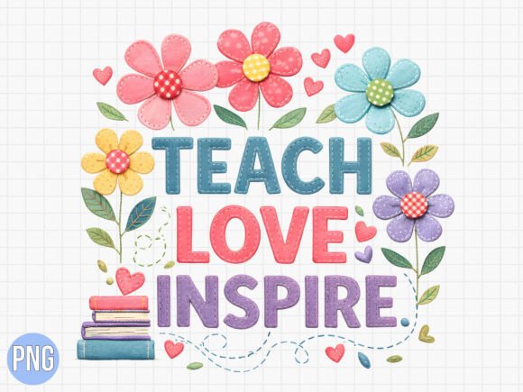 Teacher Floral Embroidery PNG: Boutique Review