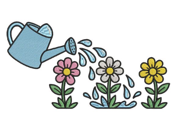 Watering Flowers Embroidery: A Business Design Review